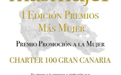 Charter 100 Gran Canaria recibe con satisfacción el premio ‘Más Mujer Canarias’ en su categoría de Promoción a la Mujer
