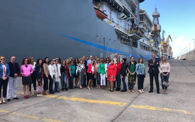 El Puerto de La Luz se compromete con Charter 100 Gran Canaria a trabajar para integrar a la mujer en sus actividad fuera del campo administrativo