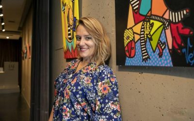 La pintora canaria Vesna Pop Art reinterpreta el Guernica