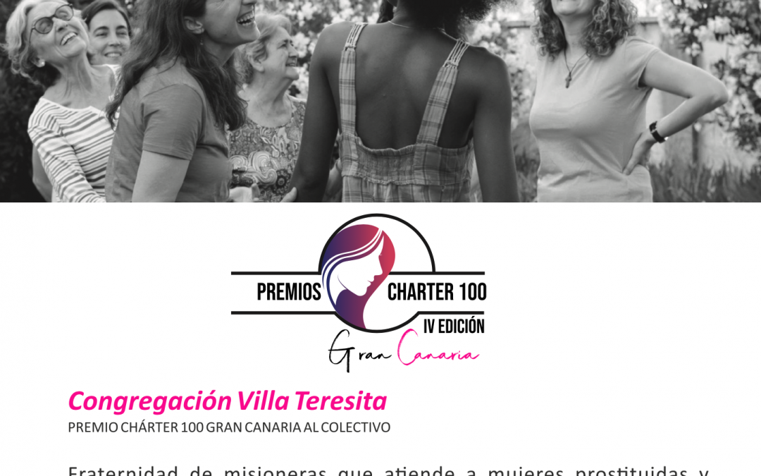 La Congregación Villa Teresita, Premio Charter 100 Gran Canaria.