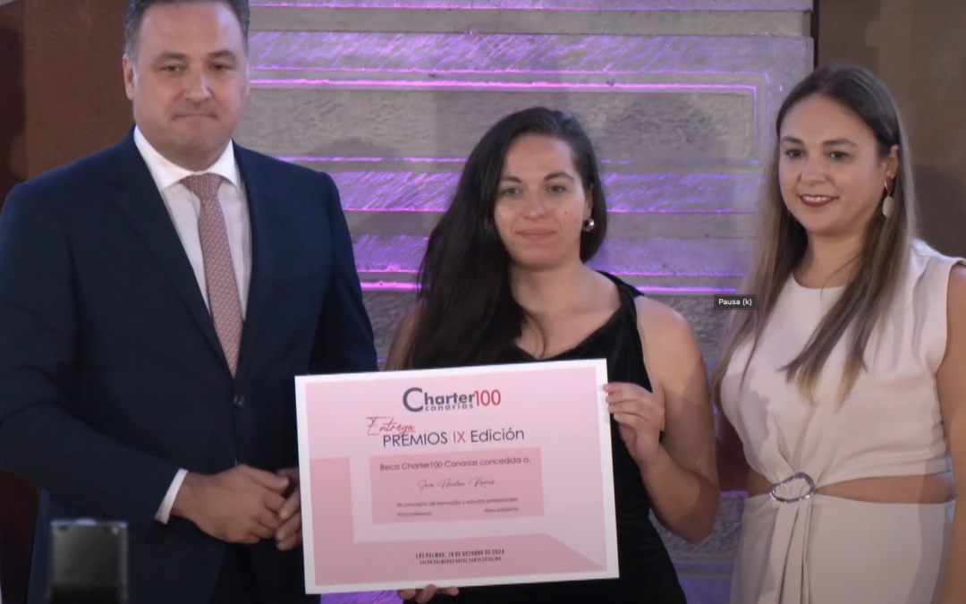 Entrega de premio.